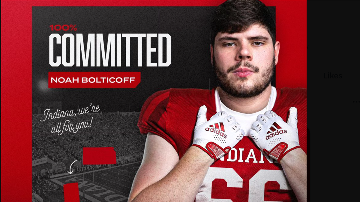 Indiana Football Lands Tcu Transfer Offensive Lineman Noah Bolticoff