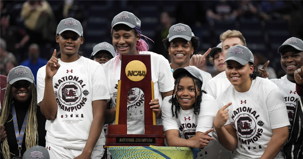 South Carolina headlines women's college basketball poll AP Top 25