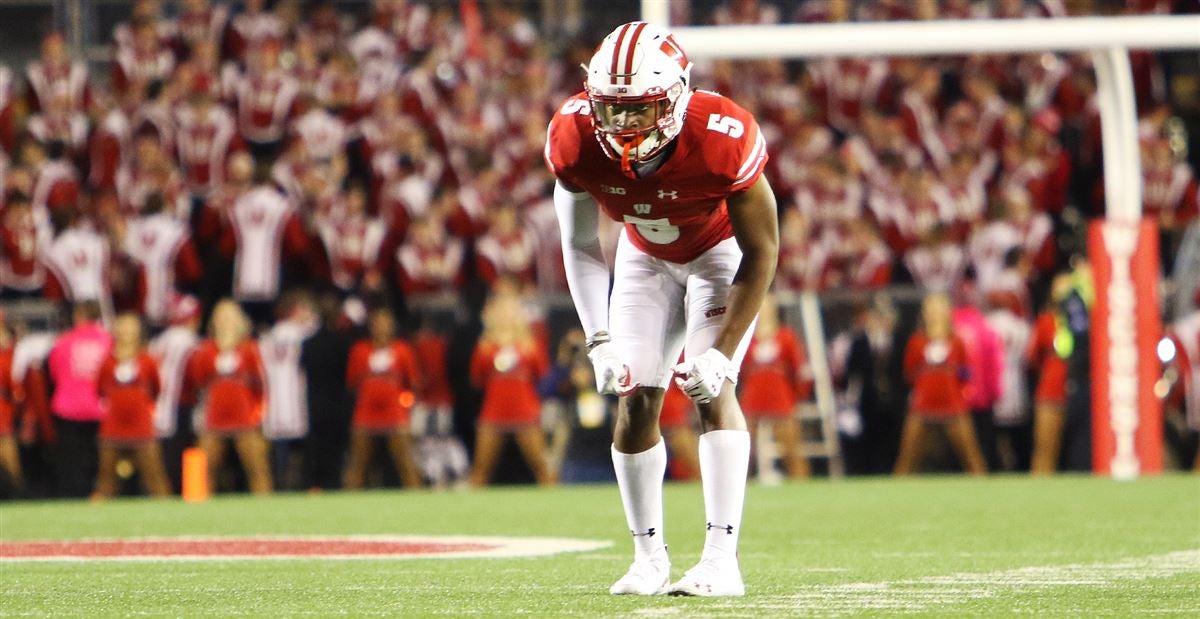 Wisconsin DB Rachad Wildgoose turns heads with 4.4-second 40