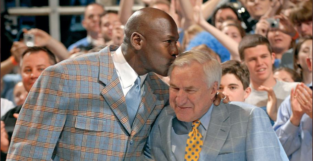 writing Steadily Eve Michael Jordan Framed His $200 Check From Dean Smith