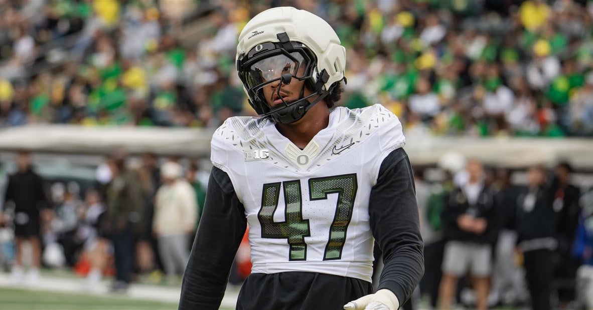 Elijah Rushing’s patience, development could lead to breakout role for Oregon in 2026