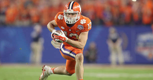 Nfl Draft Profile Clemson Wr Hunter Renfrow