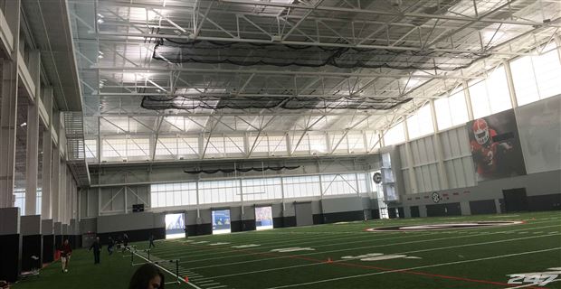 Photos A Closer Look At Uga S Indoor Practice Facility