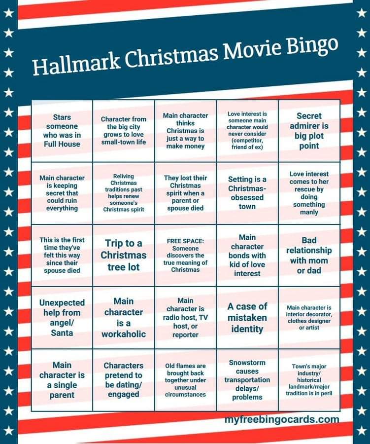 Christmas movie 2024 drinking game