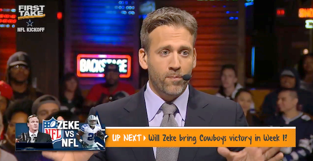 Max Kellerman is a happy Giants fan after a BIG playoff win vs. the Vikings  