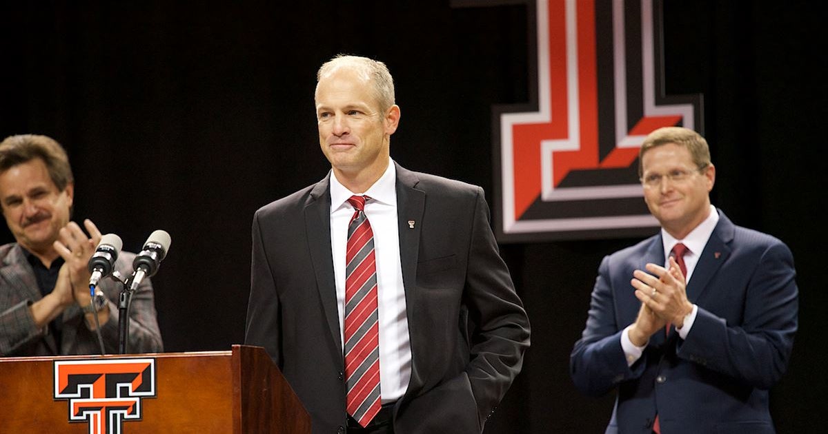 Matt Wells Introduced as Texas Tech Football Coach