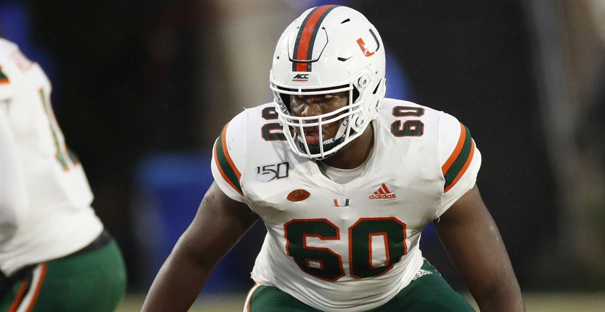 Zion Nelson, Miami, Offensive Tackle