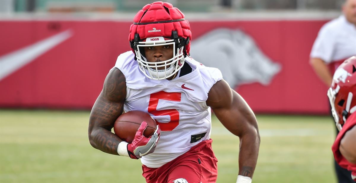 Aj Green Raheim Sanders Look The Part In Arkansas First Practice