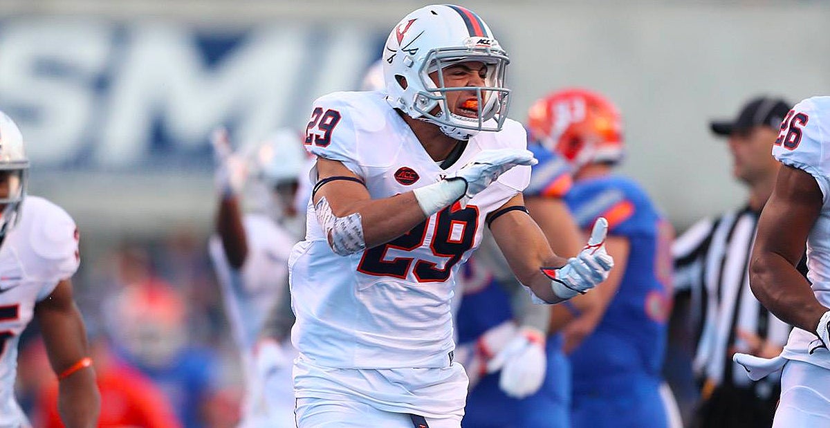 Joey Blount Safety Virginia  NFL Draft Profile & Scouting Report