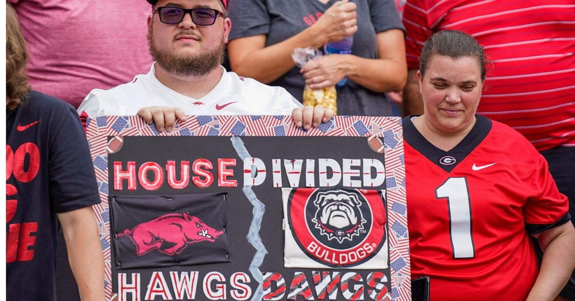 Georgia vs Arkansas opening line released for Week 3