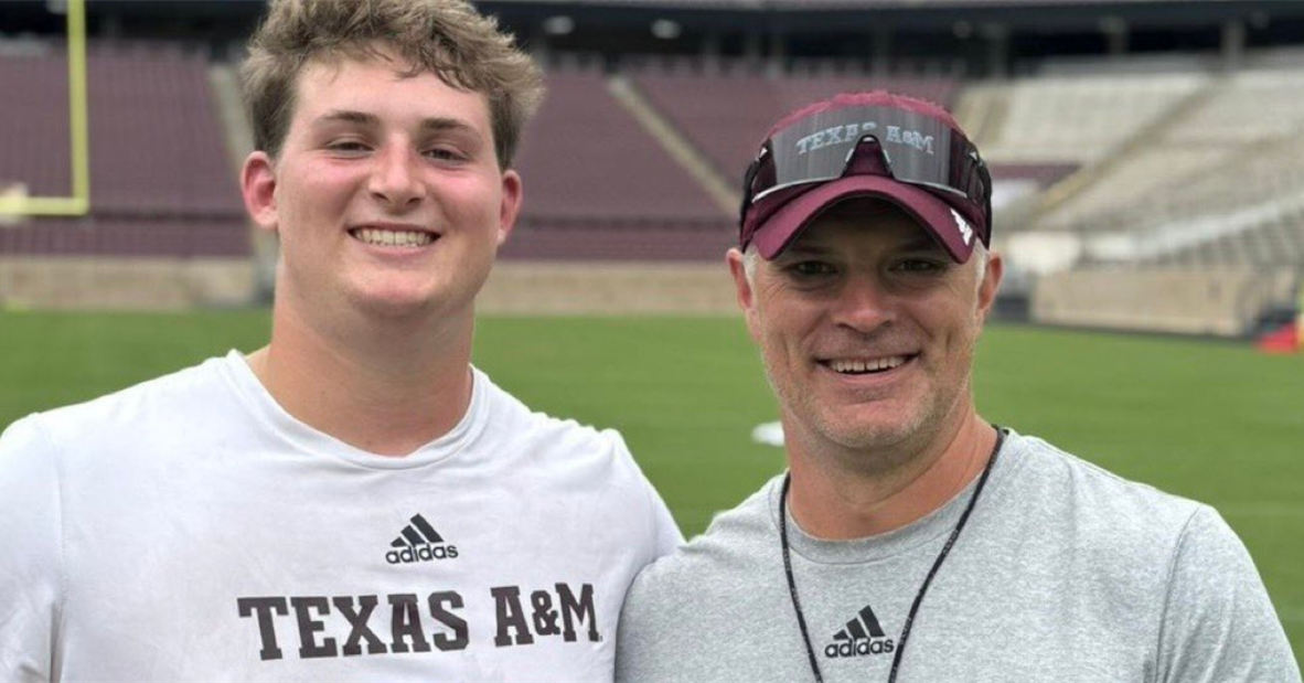 Top247 OL Jackson Roper already looking forward to returning to Texas A ...