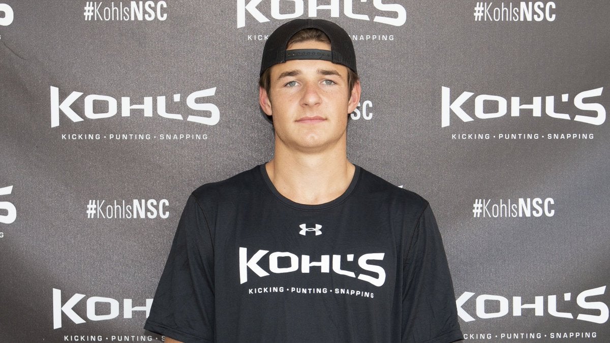 Ryan Stonehouse // NFL Draft Eligible Punter // Kohl's Kicking Camps 