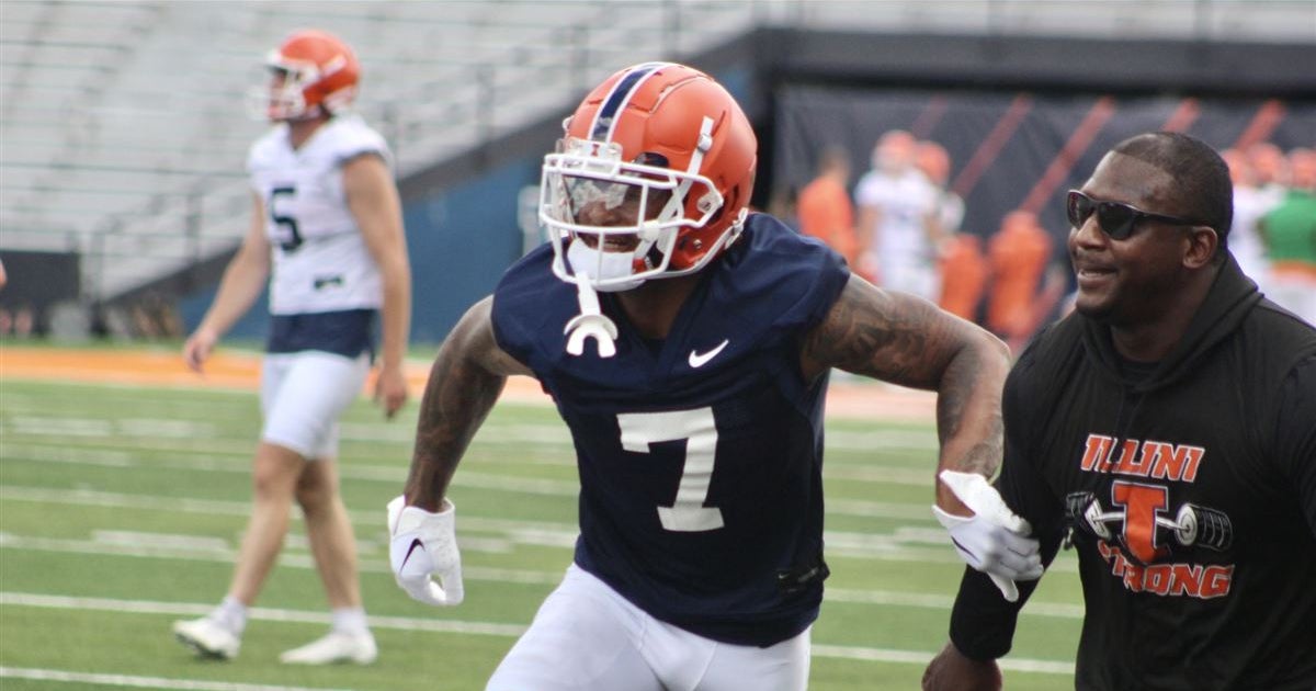 After offseason reset, Illini WR Brian Hightower 'better than ever now'