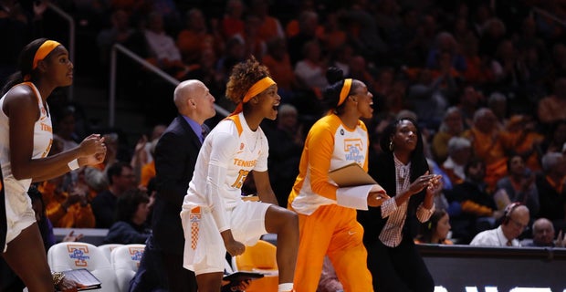 Lady Vols bench