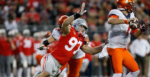 Chase Young spent offseason with Buckeyes' D-Line coach Larry Johnson to  'fine tune' pass-rush