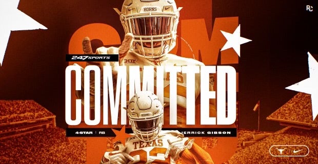 Texas football recruiting: Four-star Jerrick Gibson, the No. 2 RB in Class  of 2024, commits to Longhorns 