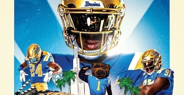 UCLA Blue/Gold Forst Helmet Key Chain - Campus Store