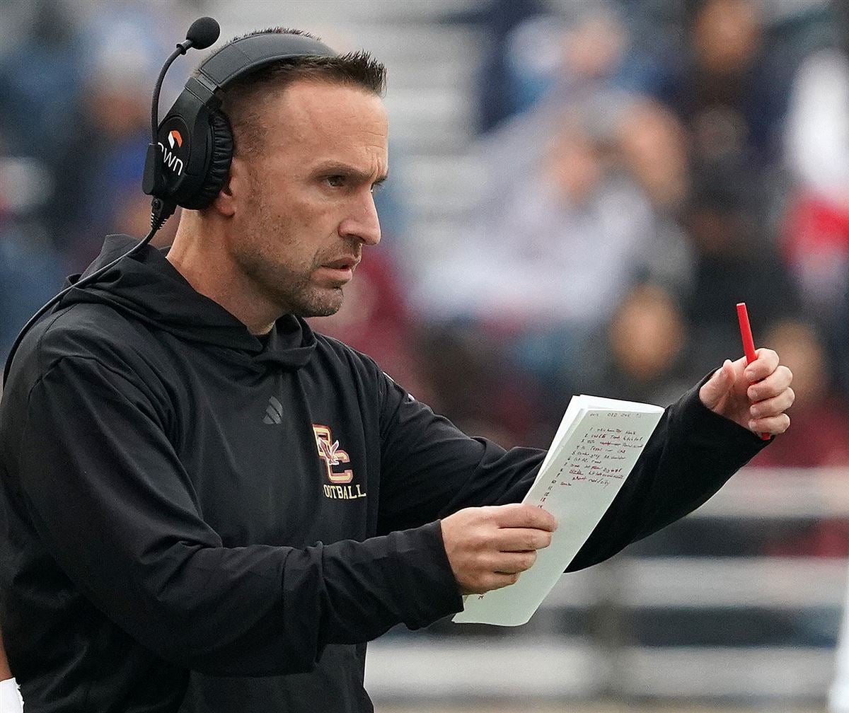 Boston College football coach Jeff Hafley leaving Eagles, NFL