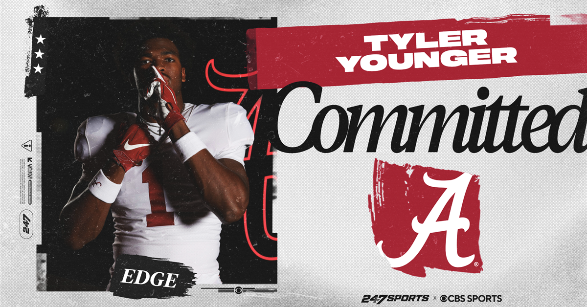 COMMITMENT: Peach State EDGE Tyler Younger picks Alabama soon after offer, official visit to close out summer