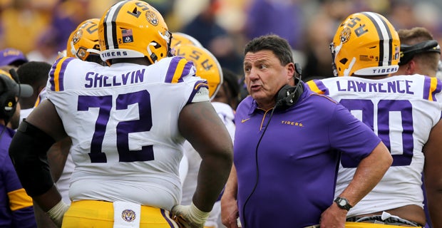 Lsu S Way Too Early College Football Rankings For 2020