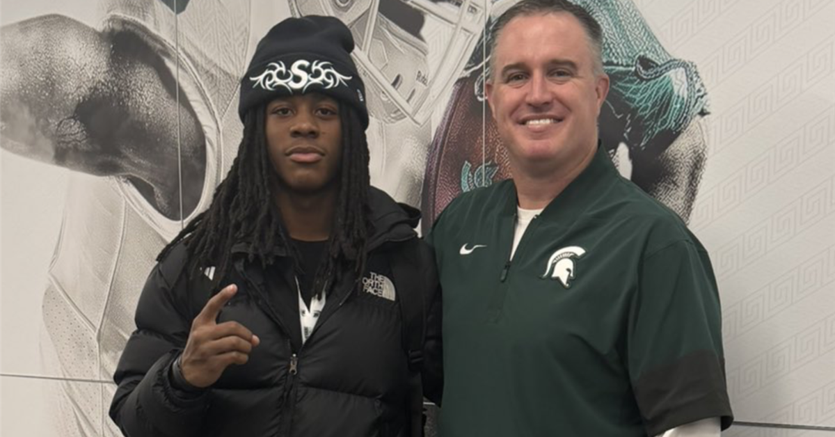 Three-star WR Mylan Griggs likes all that Michigan State has to offer