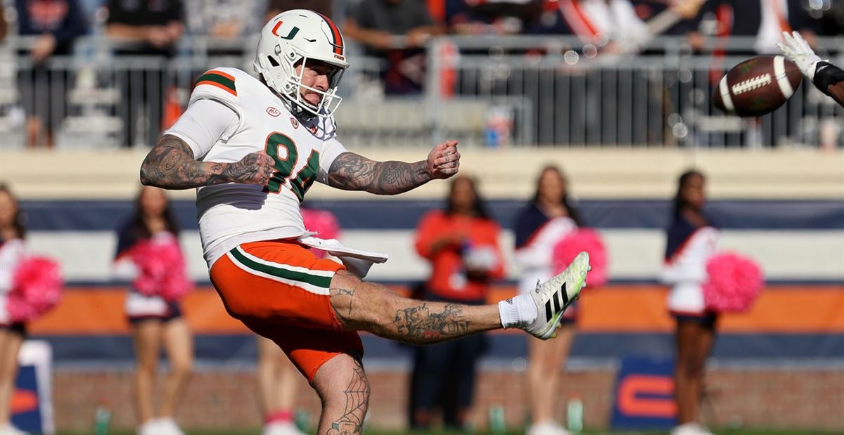 Miami Hurricanes 2023 NFL Draft Profile: P Lou Hedley - State of The U