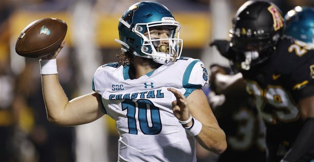Grayson McCall is loving life at Coastal Carolina, and he hopes the NFL  will be next