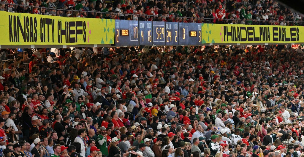 Fox Sports debuted a new scorebug for Super Bowl LIX and fans are fuming