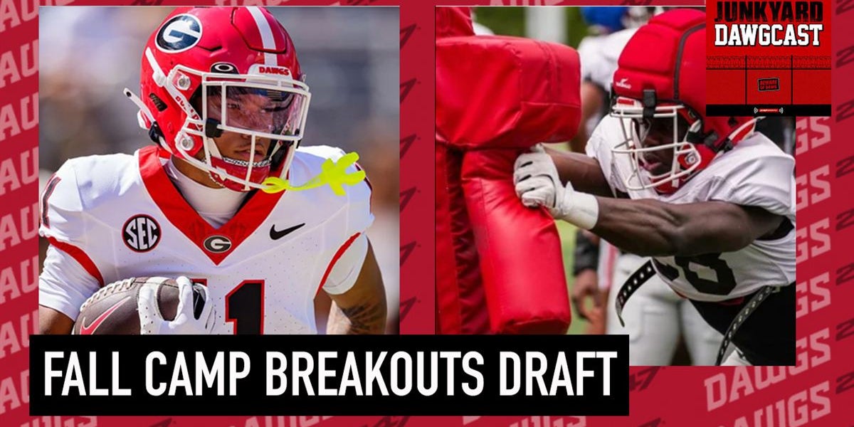 Junkyard Dawgcast: 2026 Georgia Bulldogs Fall Camp Breakouts Draft