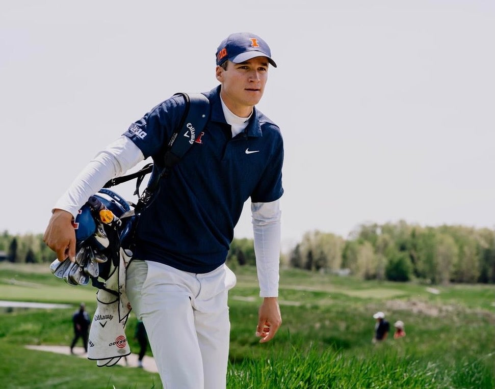Strong start for Illini men's golf at NCAA Regional