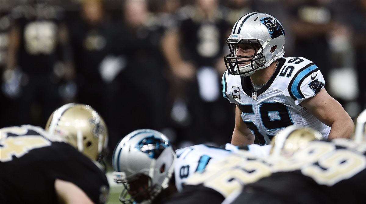 Luke Kuechly Boogeyman Checks Under Bed For Carolina Football Fan Hoodie