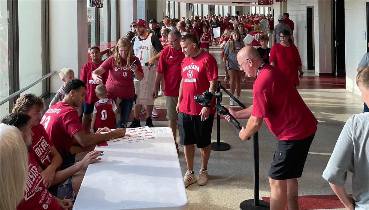 Hoosier Basketball Fan Fest Notes, observations, video, photos