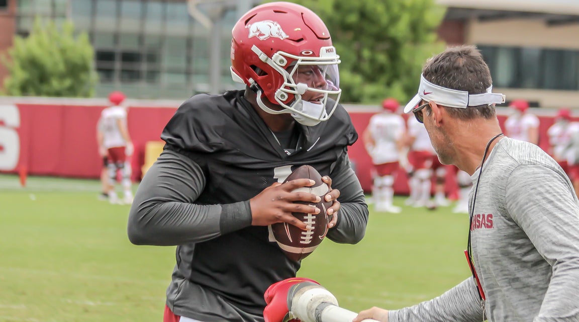 Arkansas Football: KJ Jefferson ranks high in 247Sports QB rankings