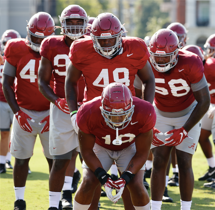 Video, photos from Day 13 of Alabama's preseason practice