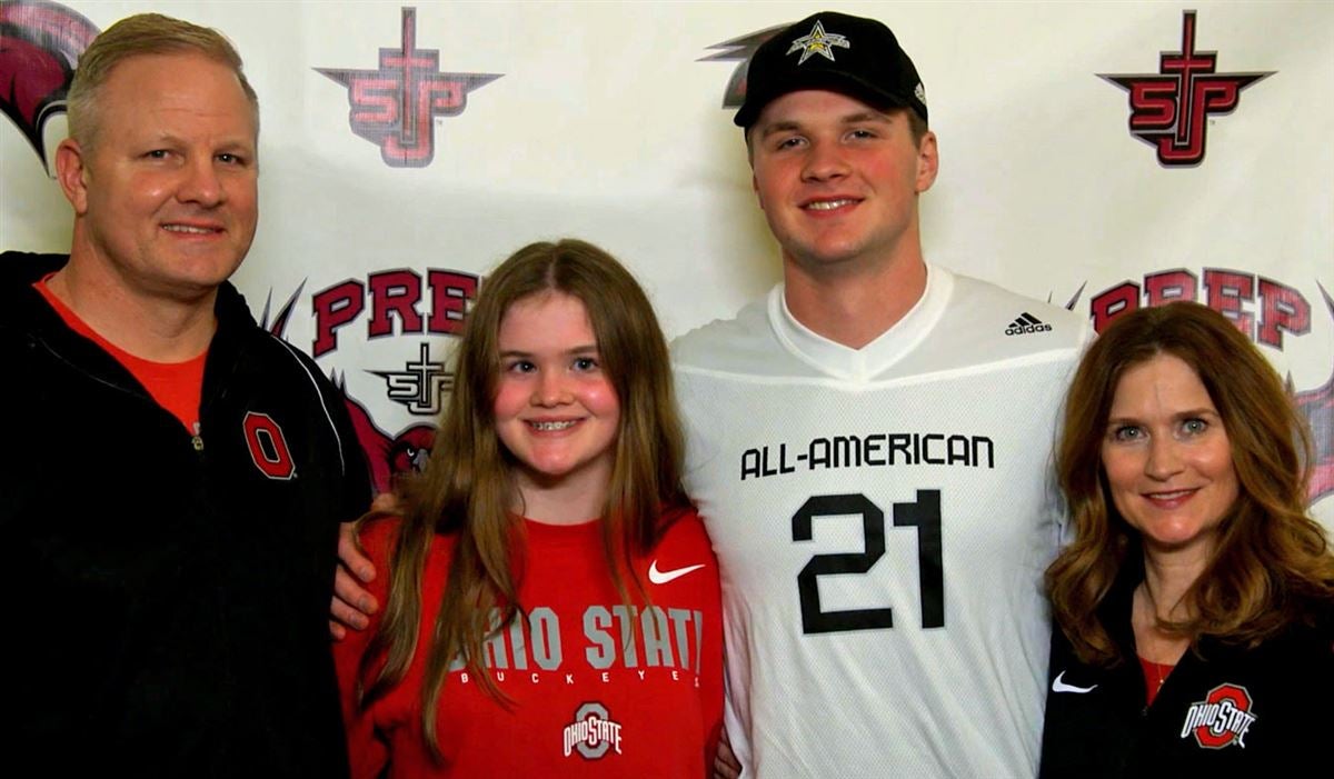 Buckeyes signee Kyle McCord caps career with AA Bowl jersey