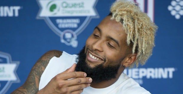 Free agent WR Odell Beckham dismisses reports saying he is seeking