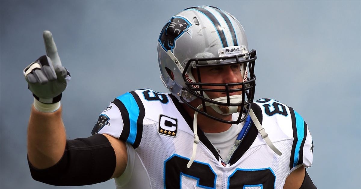 Jordan Gross Reacts To Call To Carolina Panthers Hall Of Honor