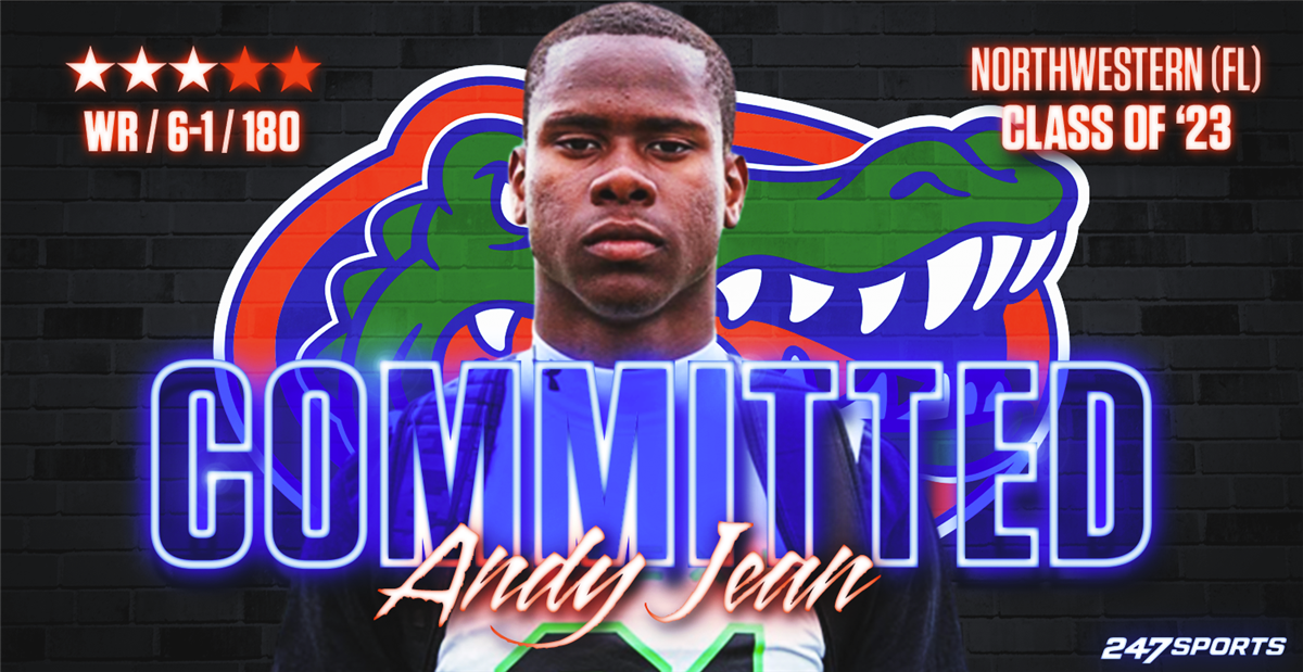 UPDATE: According to 247Sports' Director of Football Recruiting Steve  Wiltfong, Class of 2023 four-star UF WR commit Andy Jean from Miami…