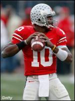 Ohio State QB Bobby Hoying in action with injury vs Michigan, Ann News  Photo - Getty Images