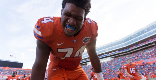 Florida Gators Football - Earned his brick. Congratulations to O