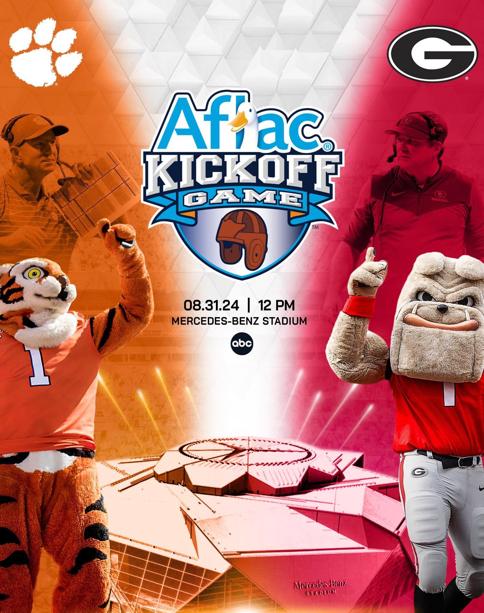 vs Clemson Kickoff time, network revealed for 2025 Aflac