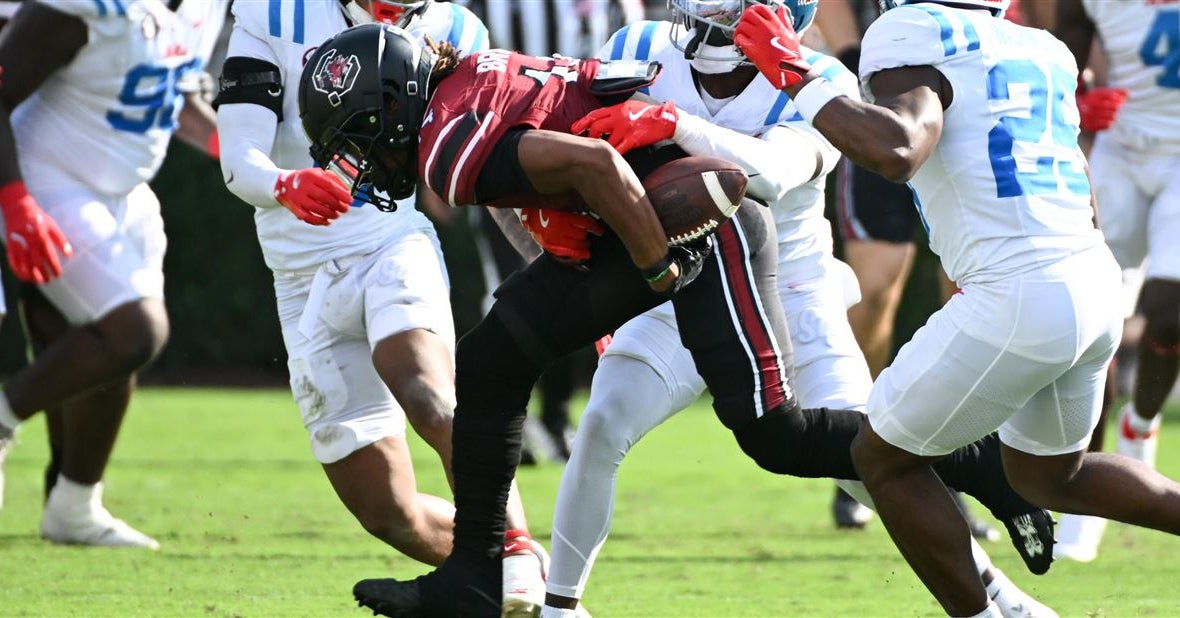 South Carolina football availability report vs. Alabama