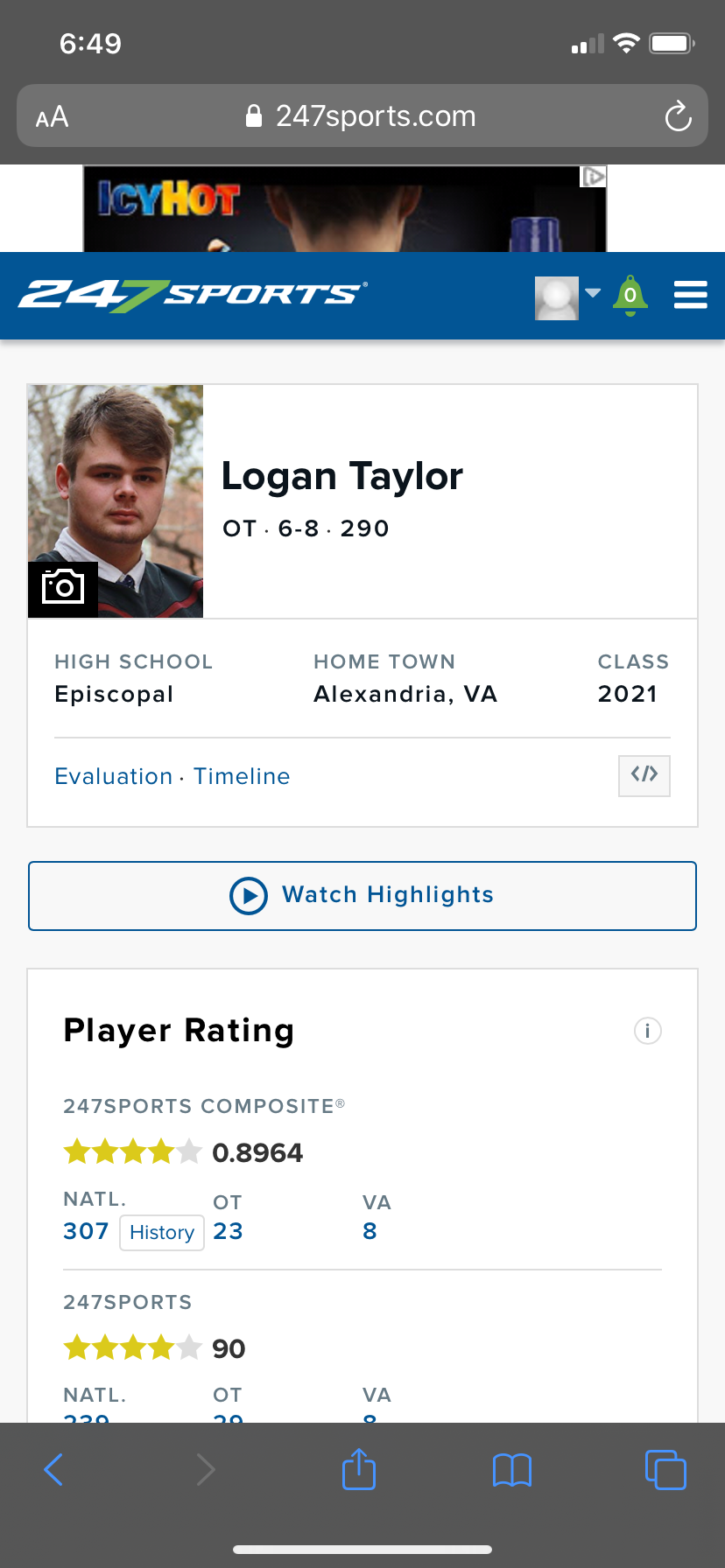 247 sports uva