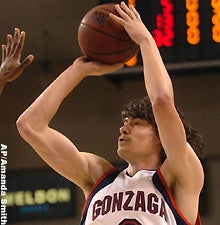 Adam Morrison Gonzaga (Bobcats Draft Pick) 8X10 Photo LIMITED STOCK