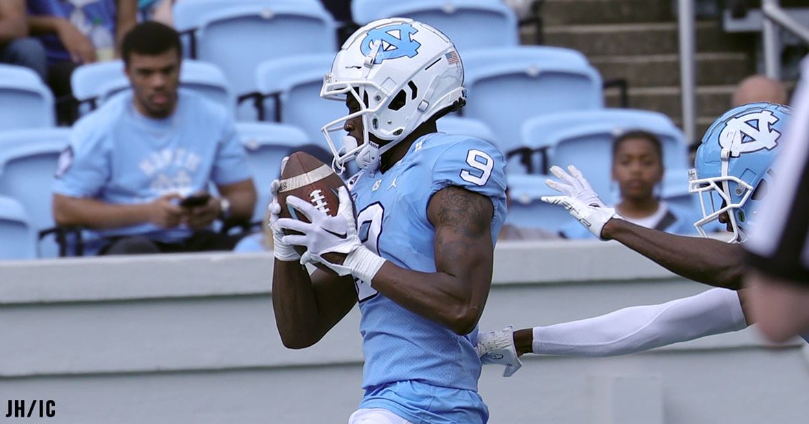 Tar Heel Transfer Receivers Tez Walker, Nate McCollum Forming Bond with QB Drake Maye Tar Heel Transfer Receivers Tez Walker, Nate McCollum Forming Bond with QB Drake Maye