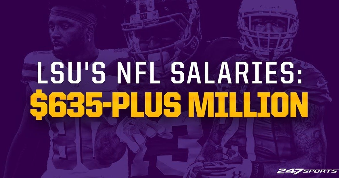 LSU's NFL salaries reach alltime high