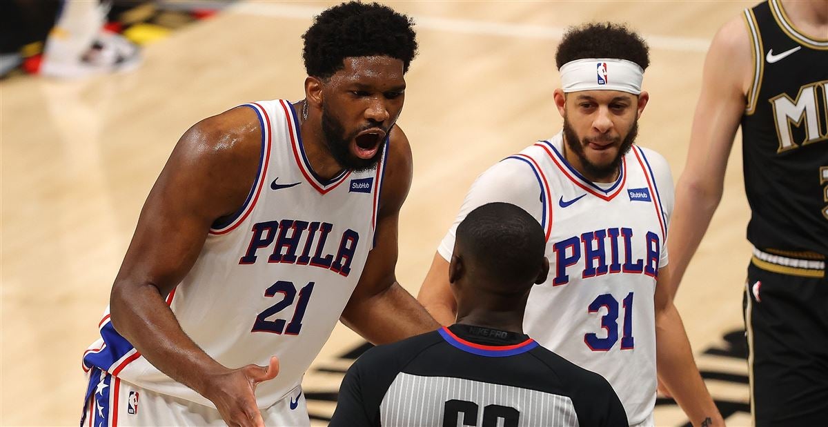 Joel Embiid criticizes NBA officiating