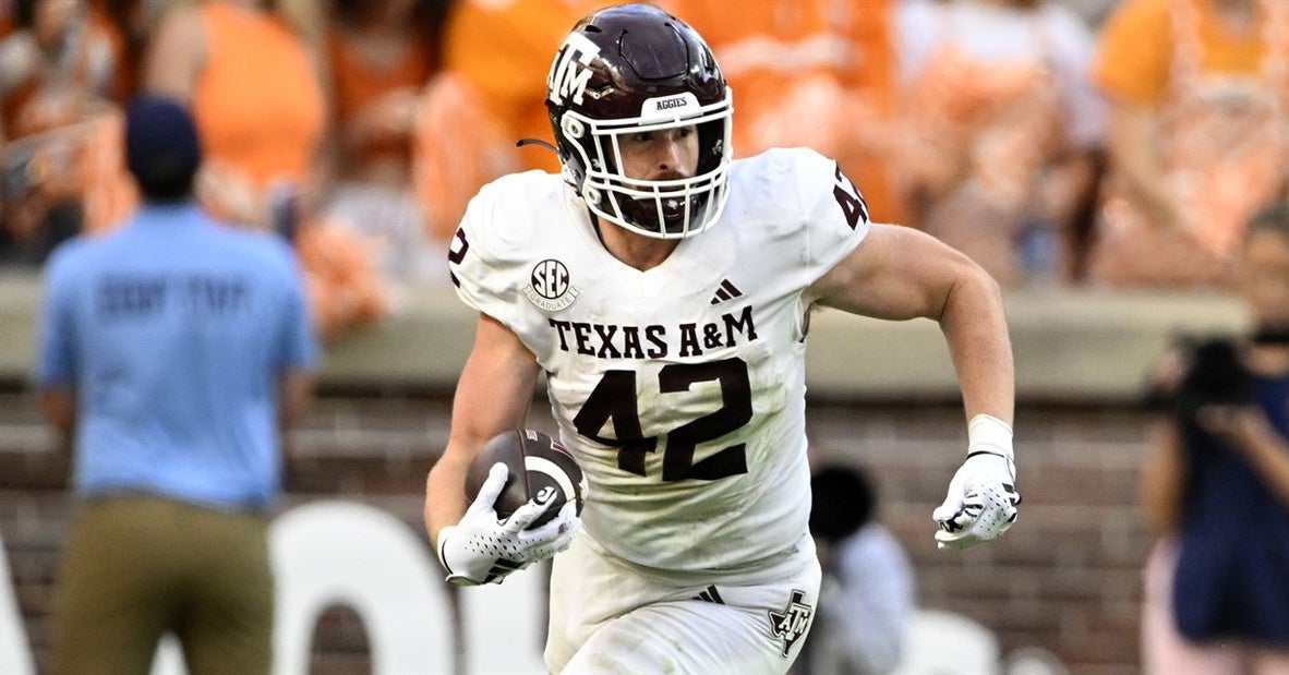 Former Texas A&M TE Max Wright gives update, says he tore his pec