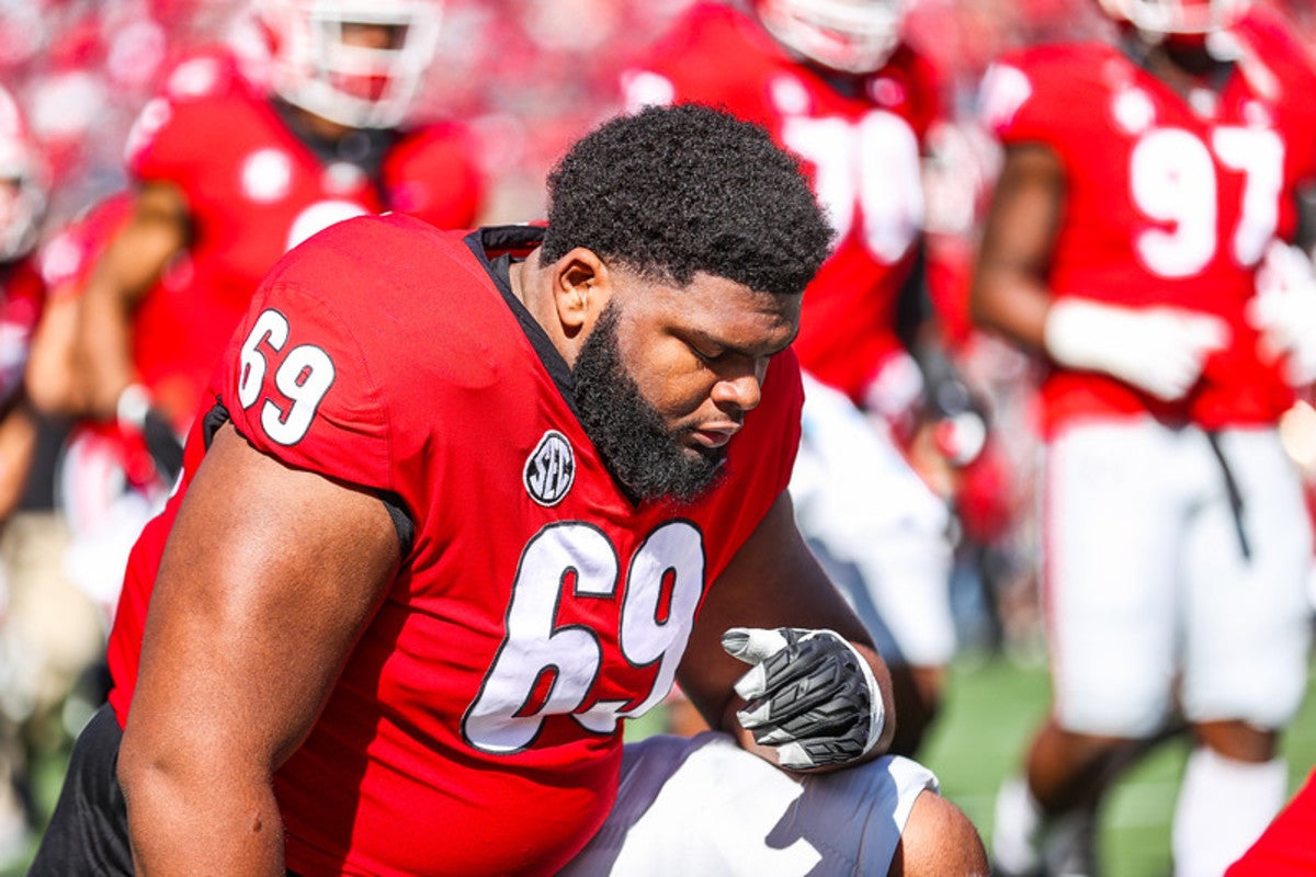 Salyer Jamaree Salyer bids farewell to Georgia, will enter 2022 NFL Draft
