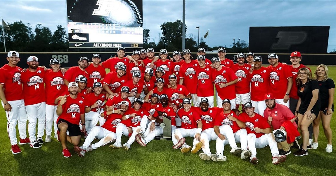 Maryland baseball hammers Purdue to win Big Ten title, program's first